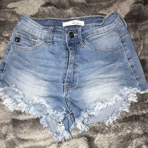 Juniors jean shorts